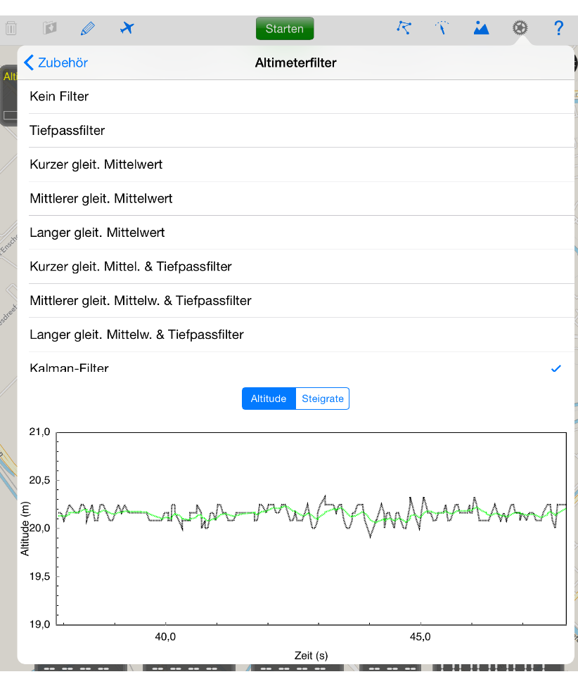 Altimeterfilter